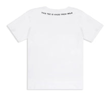 Load image into Gallery viewer, Organic White Made from Milk Women Tee