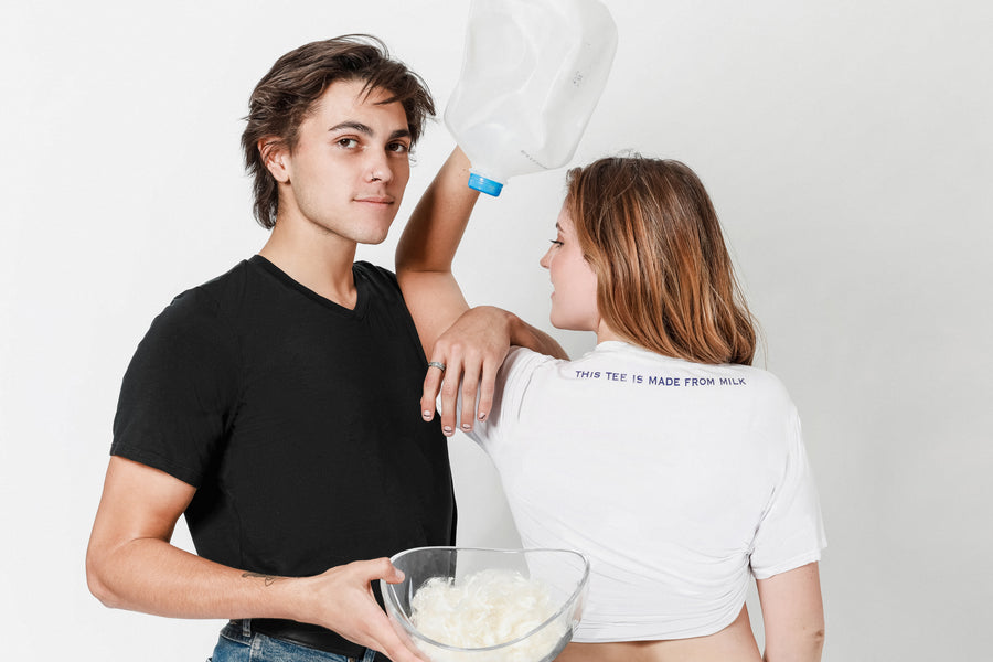 How Did We Turn Expired Milk Into Fashion Fabric?