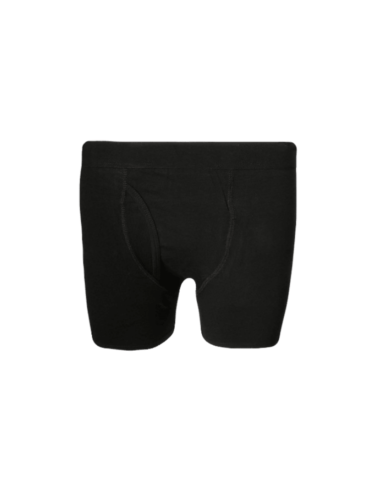 Milk Boxer Brief, Odor-free Underwear in Jet Black